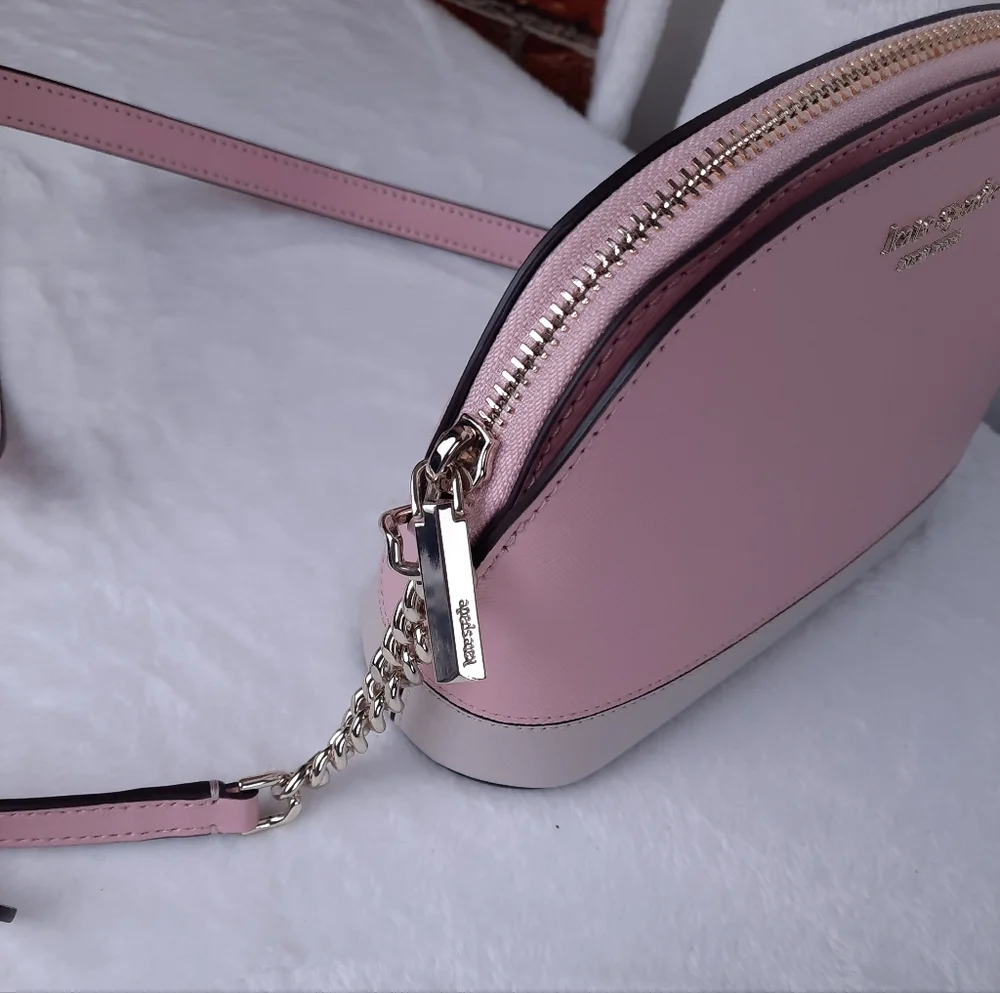 Kate Spade Blush Pink and Cream Crossbody Bag - Picture 6 of 12